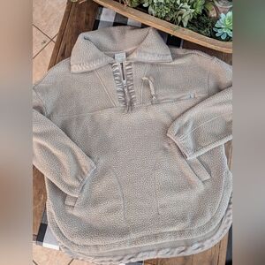 Varley Quarter zip fleece jacket size small